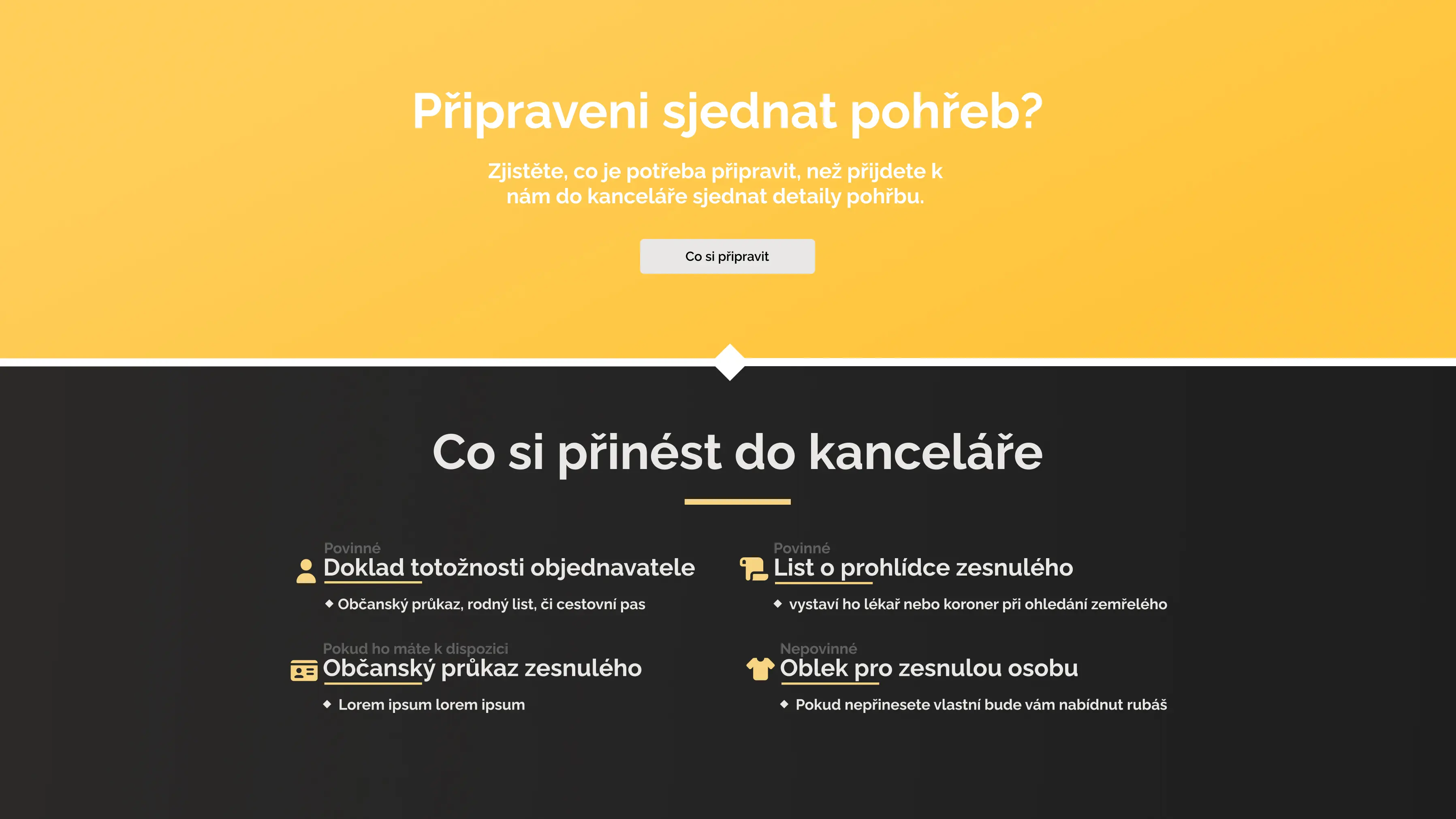 CTA a pokyny